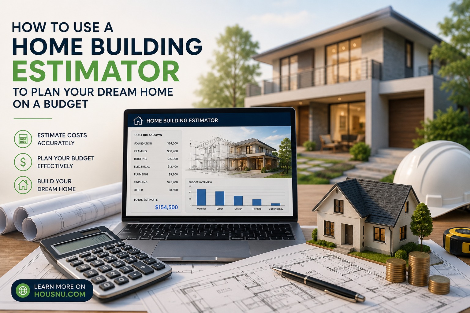 How to Use a Home Building Estimator to Plan Your Dream  Home on a Budget